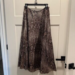 Purple tag Ralph Lauren shimmer skirt